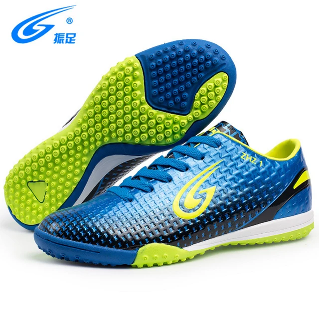 ZHENZU Men Soccer Shoes Indoor Sport Light Shoes Male Gym Football Shoes Sneakers Soccer Boots