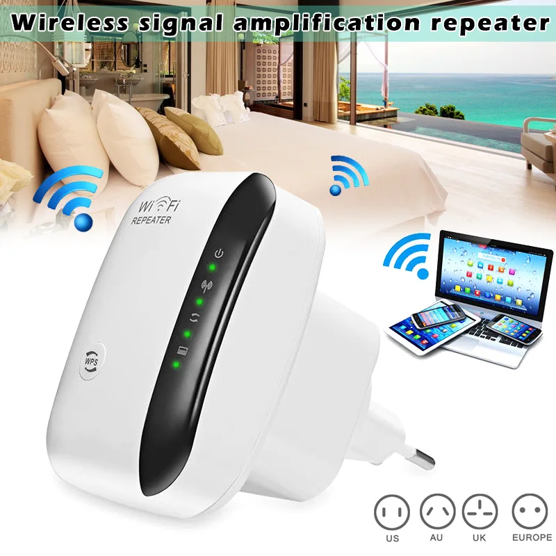 

WiFi Range Extender Super Booster 300Mbps Superboost Boost Speed Wireless WiFi Repeater SL@88