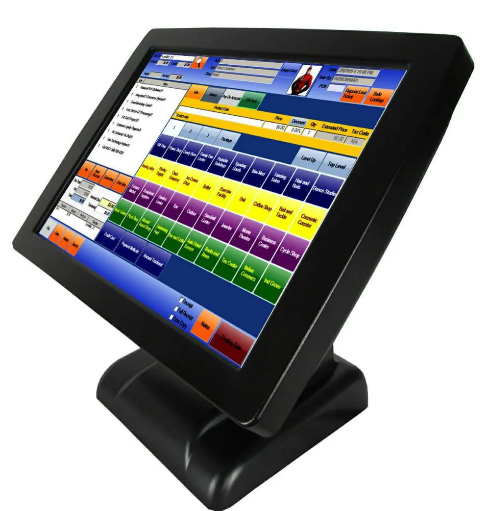 15 بوصة شاشة اللمس pos نظام مع النقد draver/أومني derectional الباركود ماسحة/طابعة حرارية/vfd العملاء عرض 15 بوصة شاشة اللمس pos نظام مع النقد draver/أومني derectional الباركود ماسحة/طابعة حرارية/vfd العملاء عرض