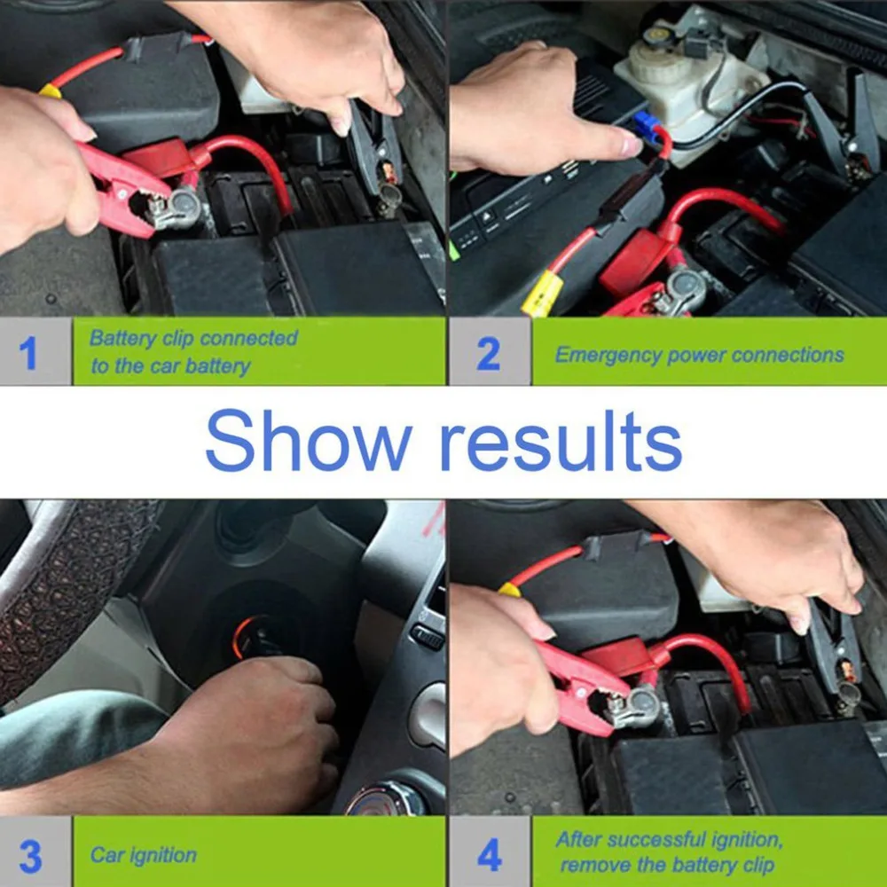 Portable 10000mAh Pack Car Jump Starter Multifunction Emergency Charger Booster Power Bank Battery 600A UK Plug Portable 10000mAh Pack Car Jump Starter Multifunction Emergency Charger Booster Power Bank Battery 600A UK Plug