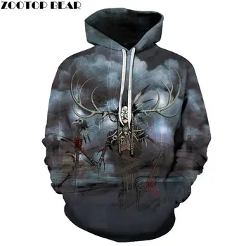 

Long Feathers On The Head 3D Printed Men Pullover Sweatshirt Clothing for Men 2019 Custom Pullover Hoodie Streetwear ZOOTOP BEAR