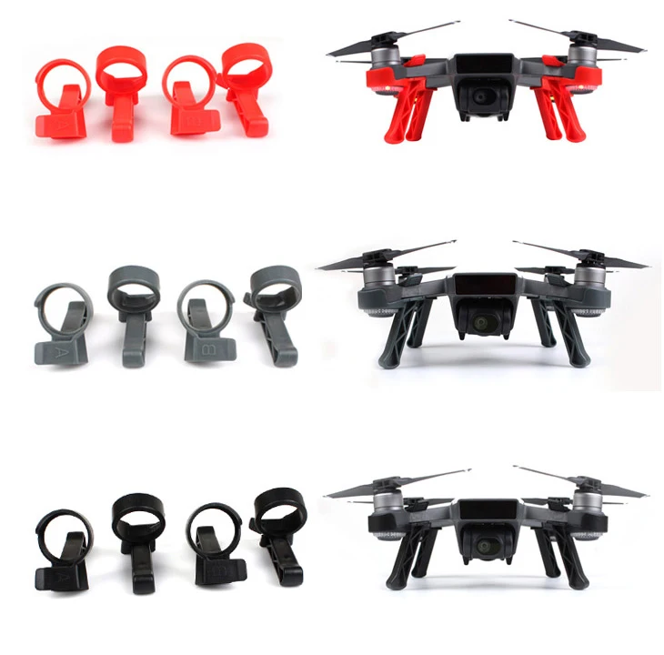 4 шт. шасси для камеры DJI Spark запчасти дрона Трипод посадочные ножки комплекты