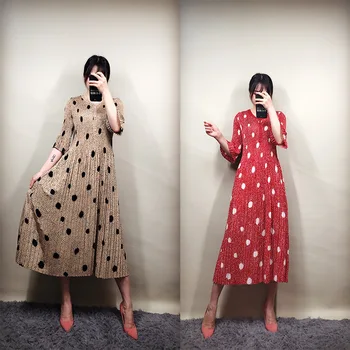 

Summer New Fashion Miyake Pleated Dresses
