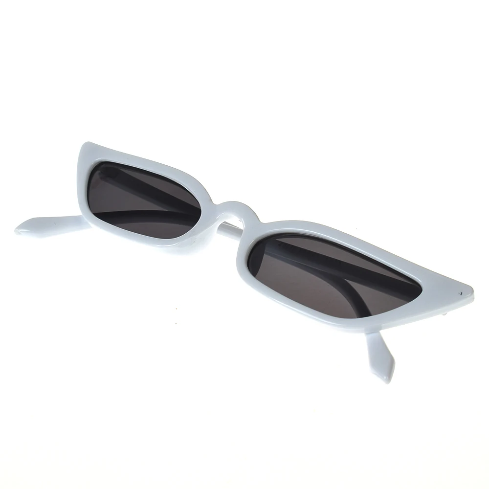 Новые модные солнечные очки женские мужские ретро красочные прозрачные маленькие красочные очки для глаз кошки горячая распродажа