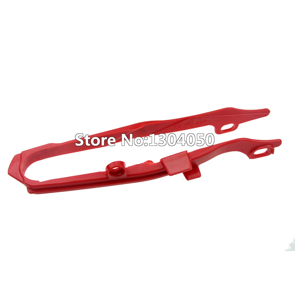 Красный слайдер цепи руководство устройство для защиты свингарма для CRF250R 2010-2013 CRF450R 2009-2012 Байк внедорожных мотоциклов