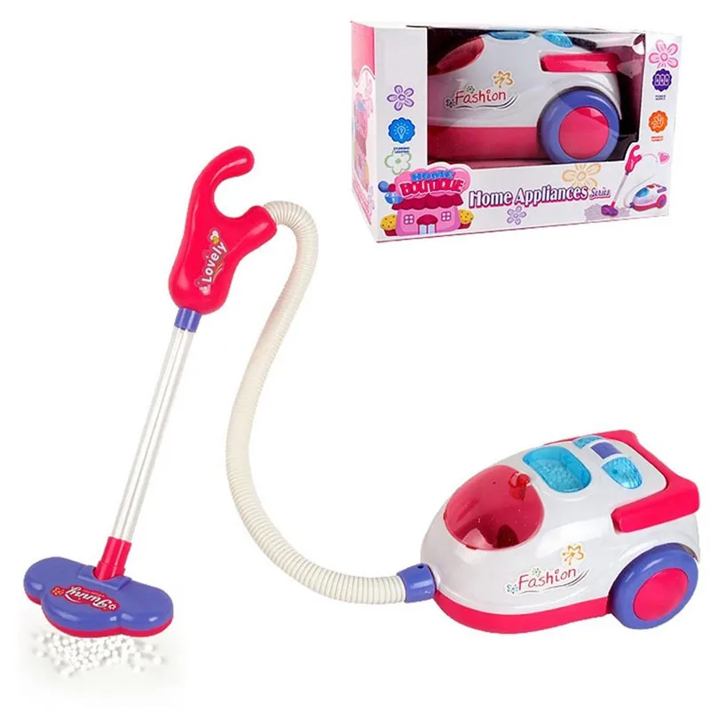 Новая детская игрушка, пластиковый электрический пылесос, корзина для очистки пыли, инструменты для ролевых игр, бытовая техника, игрушки, рождественские день рождения подарки
