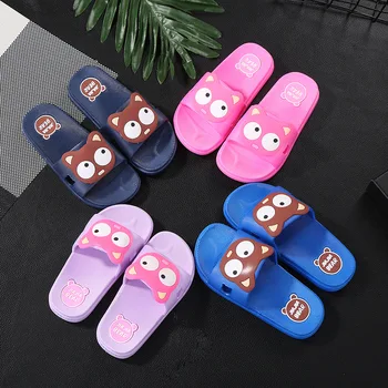 

Summer children's slippers boys and girls cartoon slippers home indoor and outdoor non-slip soft bottom sandals