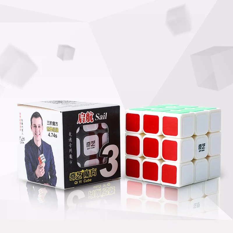 Новые Классические игрушки 3x3x3 ABS стикер блок высокого качества скорость разноцветный волшебный куб обучающие и образовательные головоломки Cubo Magico игрушки