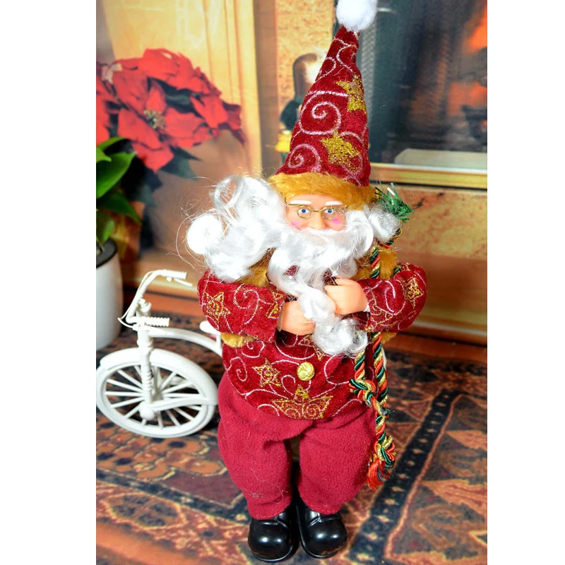 Рождественские украшения Санта-Клаус, оконные куклы, украшения для нового года, милые украшения для рождественской елки, рождественские подарки MFD77