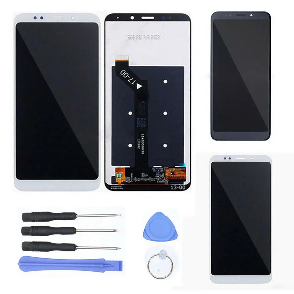 Продажа Для Xiaomi redmi 5 plus стеклянный ЖК дисплей сенсорный экран в сборе Панель рамка экран дигитайзер Запасная часть