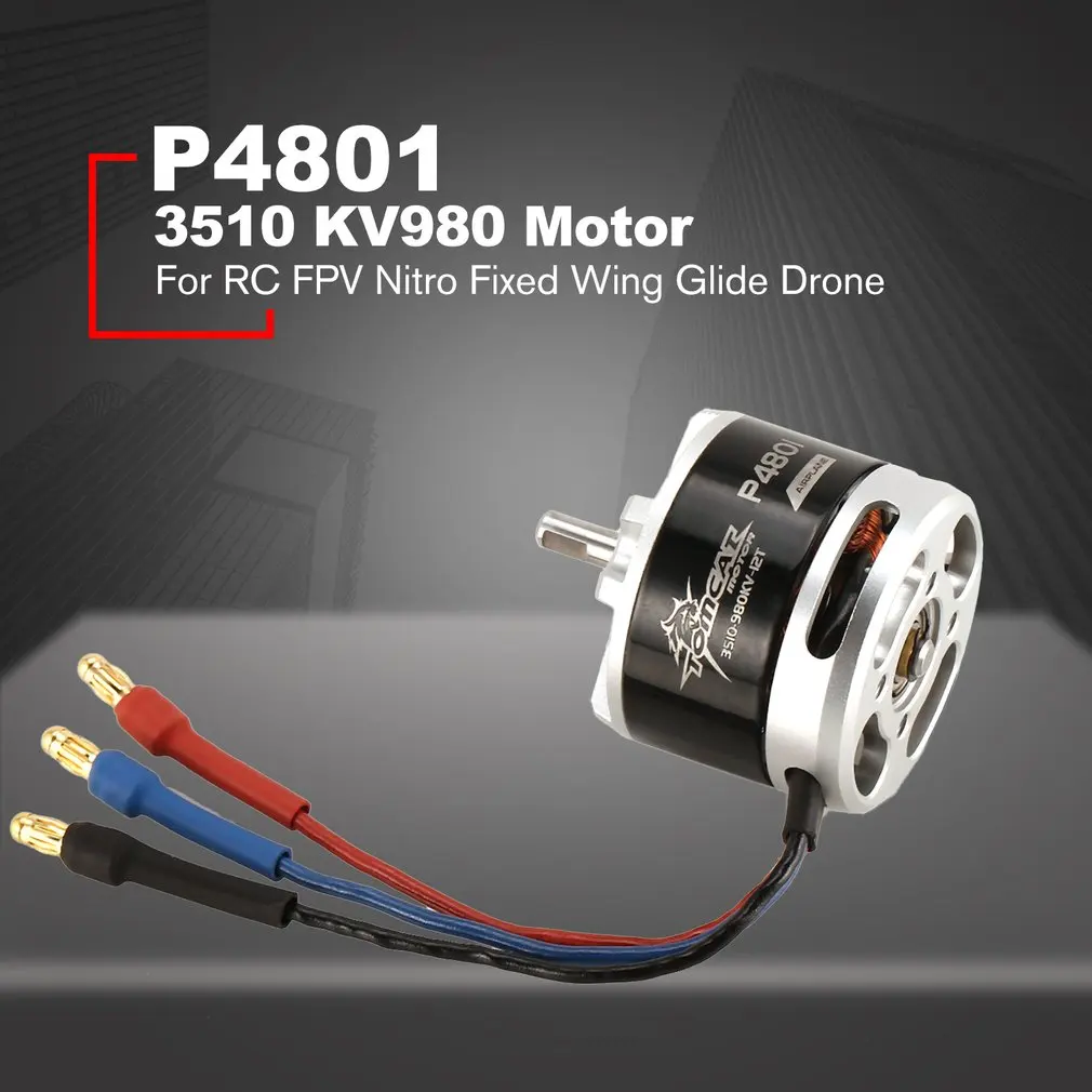 

TomCat TC-P 3510 KV980 12T Brushless Motor Skyload 30A Brushless ESC Combo Set for RC Fixed Wing Airplane Drone Helicopter HOT!