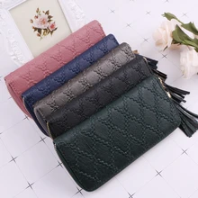 THINKTHENDO New Fashion Women Tassel Clutch Lady Wallet Long ID Card Holder Purse Handbag THINKTHENDO New Fashion Women Tassel Clutch Lady Wallet Long ID Card Holder Purse Handbag