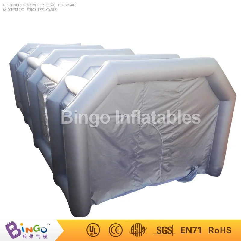  Free shipping inflatable spray paint booth with filters high quality 10m teepee tent structure gonf