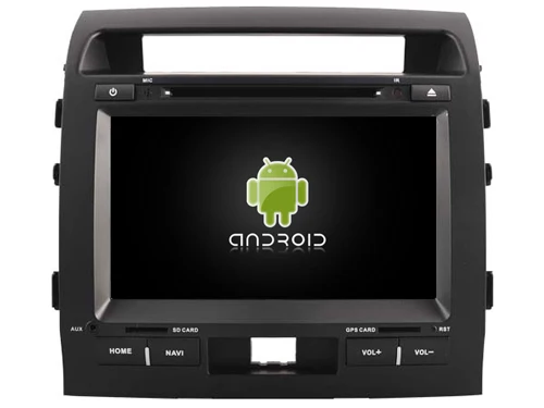 

Fit for TOYOTA LANDCRUISE LC200 OTOJETA android 9.1 Wifi car dvd player tape recorder bluetooth GPS headunits with green light