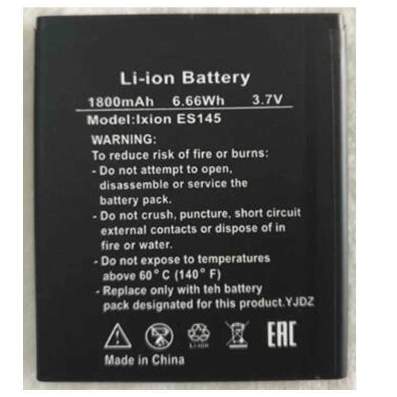 Новинка запасной аккумулятор Ixion ES145 для DEXP Mobile 1800 мАч | Мобильные телефоны и