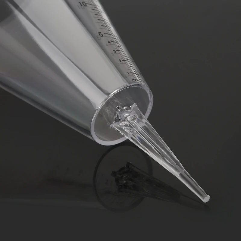 Conical Rain Gauge Plastic Clear Outdoor Home Garden DIY Craft Tool Professional