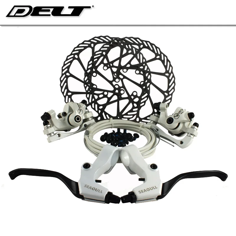 

MTB Mountain Bike Bicycle disc brake Mechanical 160mm rotors Screw bolt inner cable housing FOR AVID E1 brake pads