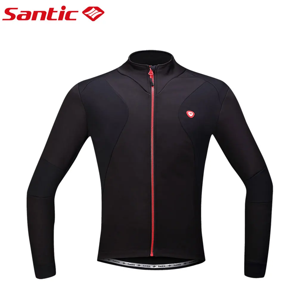 Santic Cycling Jerseys Winter Warm Bicycle Clothing Windproof Cycling