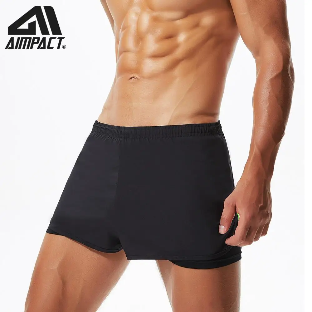 Aimpact Fashion Casual Shorts for Men Athletic Running Workout Gym Training Shorts Sport Beachwear Shorts Trunks AM2207 4