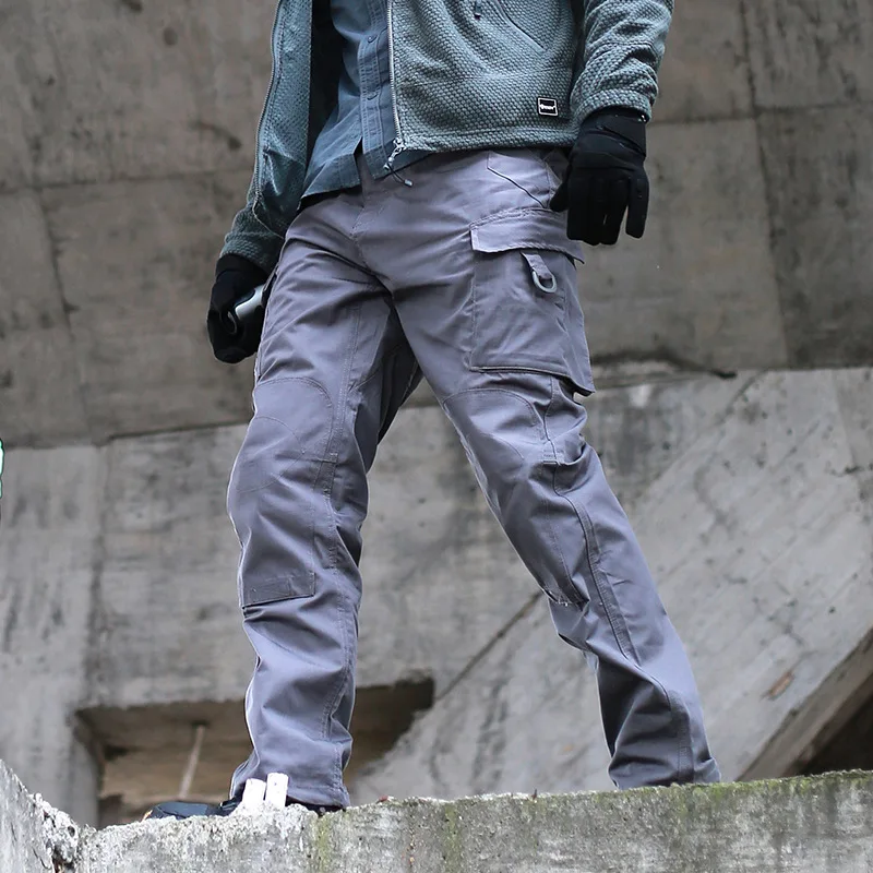 

2018 New Hot Military Tactical Pants Men Large Multi Pocket Army Cargo Pants Casual Cotton Security Bodyguard Trouser