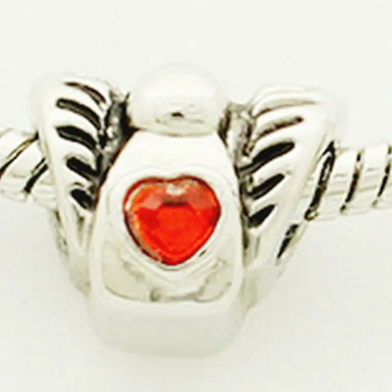 Free shipping Christmas Red Snowman beads .fit Eur...
