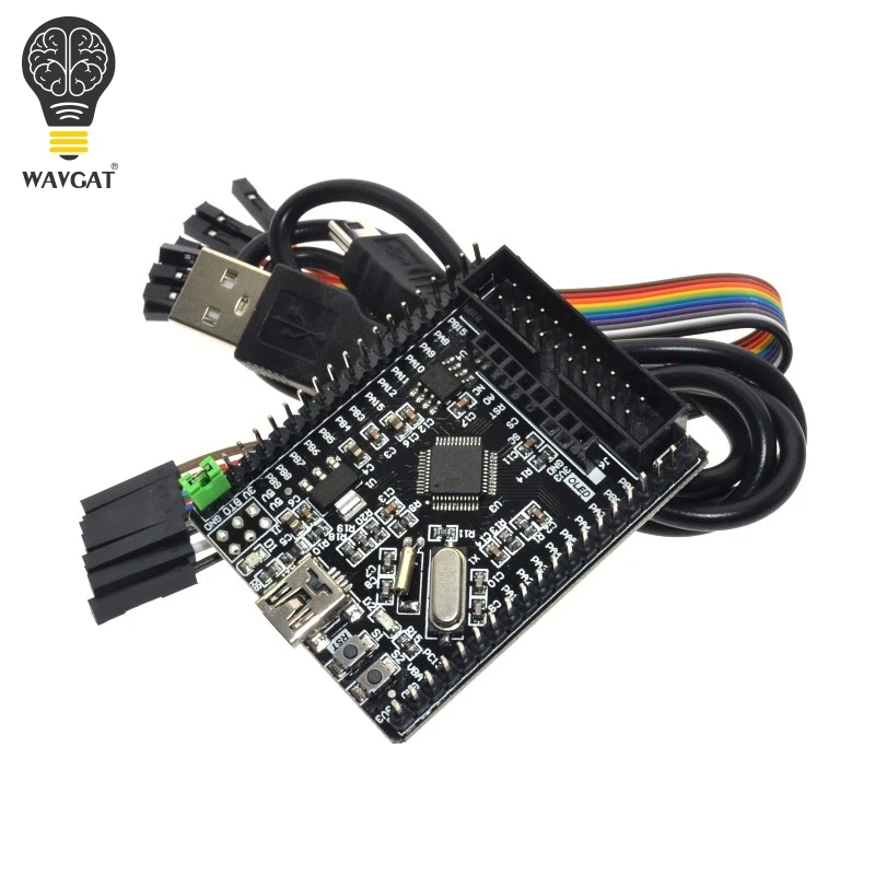 Системная плата WAVGAT STM32F103C8T6 stm32f103 stm32f1 STM32 комплект для обучения макетная