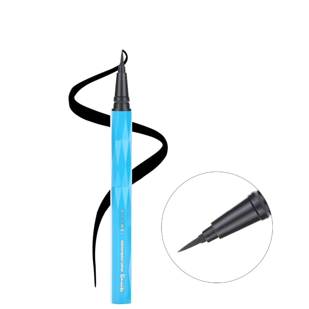 Milemei черный Водонепроницаемый жидкая подводка Make Up Красота Comestics длительный Eye Liner Pencil Макияж инструменты для теней для век