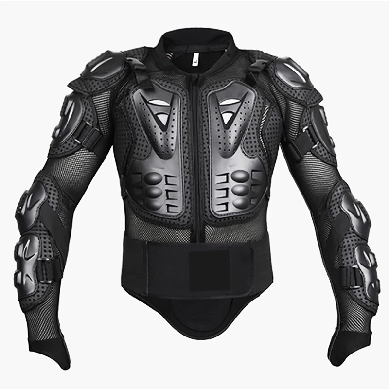 Черный/Красный ATV MX МОТОЦИКЛ Профессиональный Полный тела куртки мотокросса Езда по бездорожью броня куртка