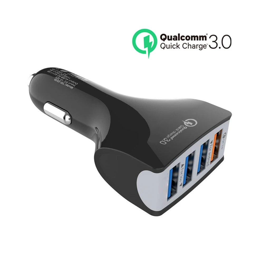 Tendway автомобильное USB зарядное устройство Qc 3,0 2,0 Авто Мульти USB Qi быстрое зарядное устройство Быстрая зарядка мобильного телефона автомобильное зарядное устройство для iPhone samsung