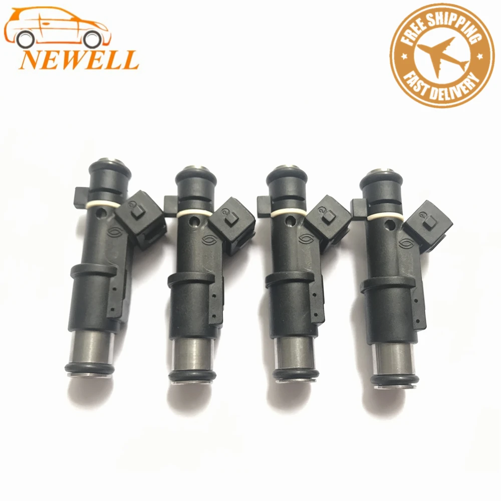 Топливный инжектор 4шт./лот подходит для Peugeot 206 307 406 407 607 806 807 Citroen C4 C5 C8 Evasion Jumpy Xsara 2