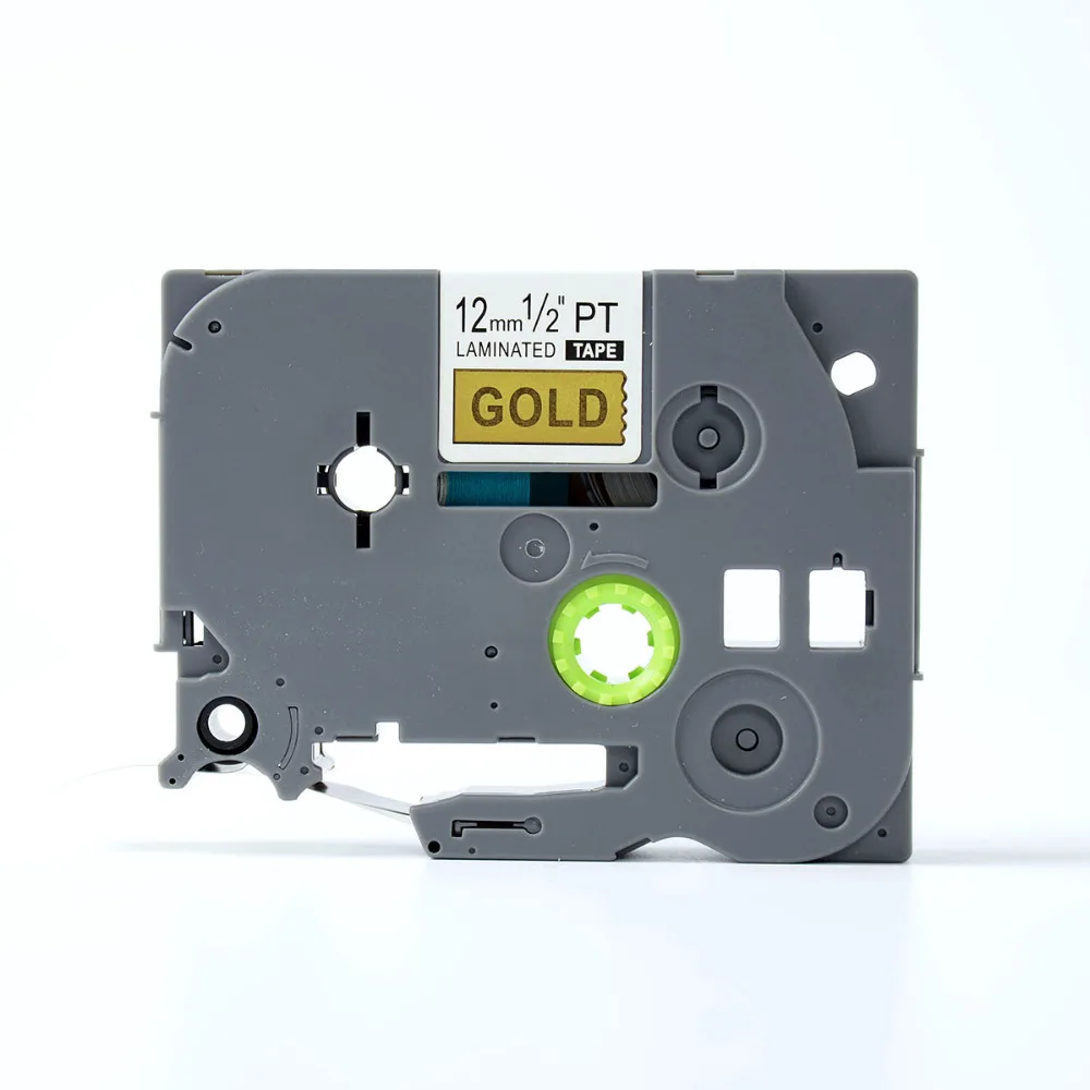 Совместимость TZ-831 TZe-831 TZe831 P-touch TZ ленточного картриджа (черного цвета золота 12 мм *