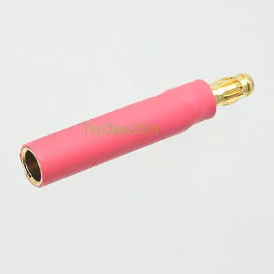 

2pcs No Wires 3.5MM Male to 4MM Female Bullet Plug Adapter for ESC / Motor Wires