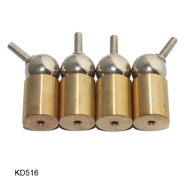 3d printer socket connection Steel ball Brass rod end with thread hole permanent universal magnetic ball joint (8)