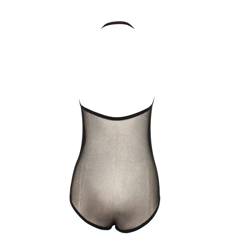 New Women Bandage Sexy Cross Eyelash Lace Bralet Bustier Crop Top Sheer Unpadded Romper Jumpsuit Bodysuit (10)