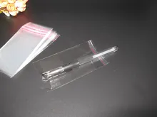 1000 unids Claro Resellable BOPP/Poly/Bolsas de Celofán 5×9 cm OPP Auto-Adhesivo Transparente envases De Plástico cosméticos bolsas de Embalaje