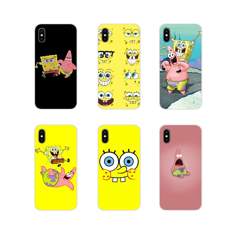 

For Samsung A10 A30 A40 A50 A60 A70 Galaxy S2 Note 2 3 Grand Core Prime Spongebob Accessories Phone Cases Covers