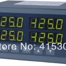 Четыре канала Температура индикатор Pt100 Вход