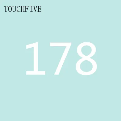 1 шт. TouchFive на выбор, 168 цветов, маркеры для эскизов, маркеры на спиртовой основе, набор цветных маркеров, товары для рукоделия, ручка для школы - Цвет: 178