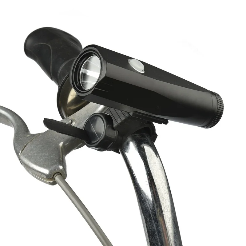 Best Ultra Bright USB Rechargeable Mountain Bike Head Light Flashlight Headlight Riding Cycling Accessory For T6 Bicycle