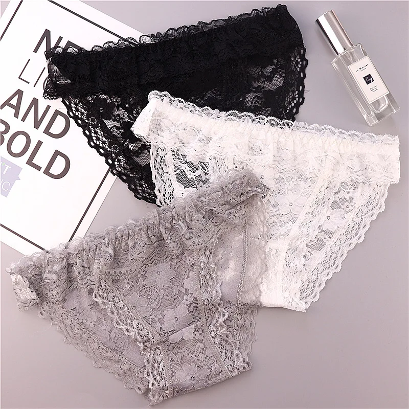 

Ladies'underwear lace is cute sexy penetrating comfortable new fashion girl student boyfriend women panties spandex halloween