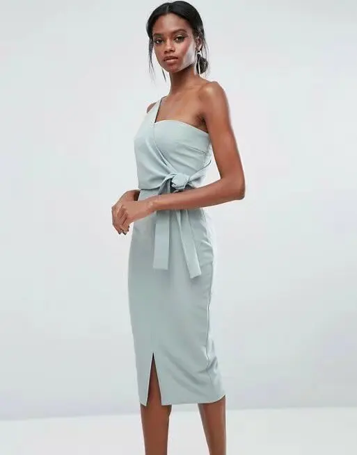 

New women's fashion sexy elastic ruffled ladies party ultra-thin bandage dress C0765