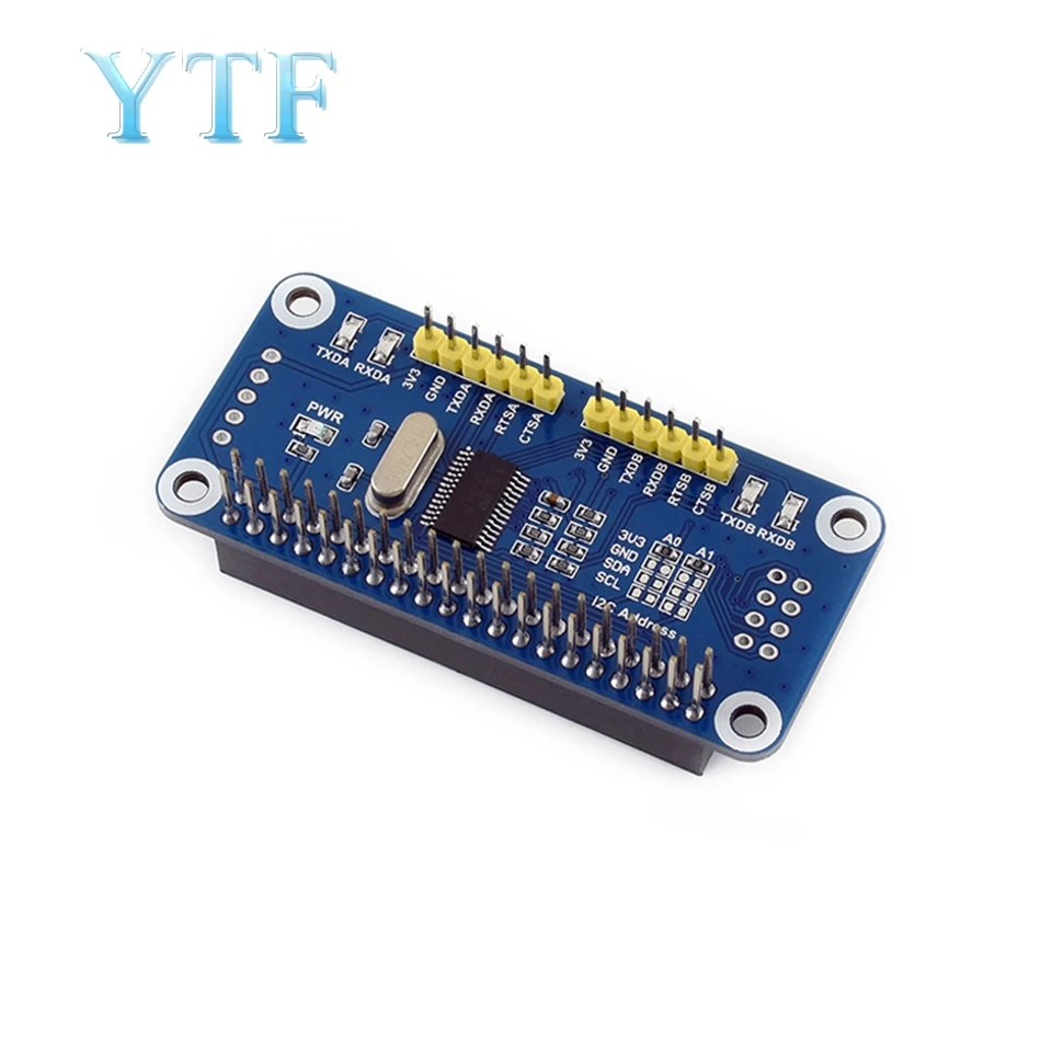 Raspberry Pi 2B/3B +/Zero W последовательная плата расширения Бортовой интерфейс SC16IS752 I2C