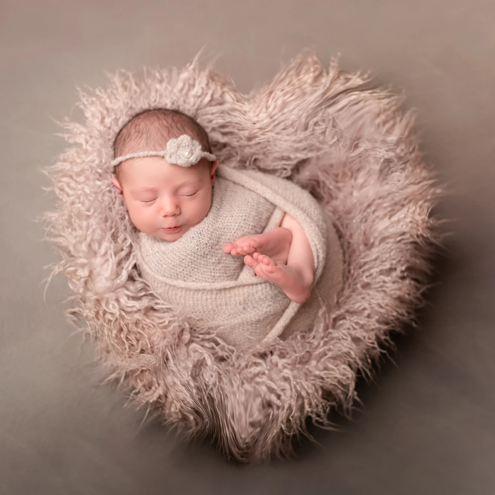 Cobertores de Pele do Bebê do Falso Cobertores de Fundo Foto do Bebê Newborn Fotografia Adereços Macio Bonito Infantil Crianças d & j 8 High Quality Mamãe e Bebê