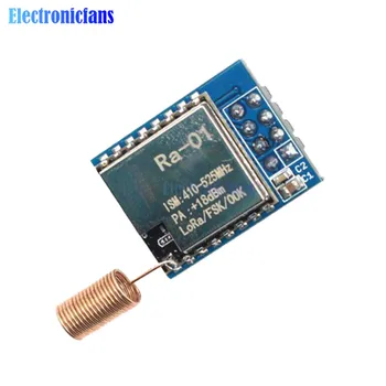 

LoRa Module SX1278 433MHz Wireless Spread Spectrum Transmission Ra-01 DIY Kit SPI Interface with Antenna for Smart Meter Reading