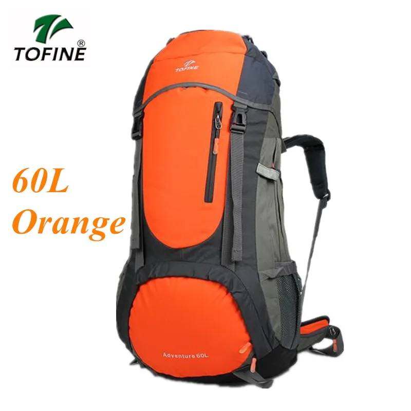 TOFINE Outdoor 50L and 60L Rod Climbing Bag Professional Mountaineering