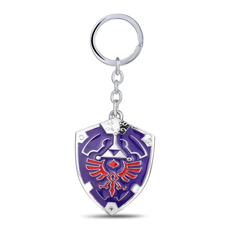 

Anime The Legend of Zelda 2: A Link Between Worlds link Shield Badges Game Props Cosplay Keychain Pandent Action Figure Toys