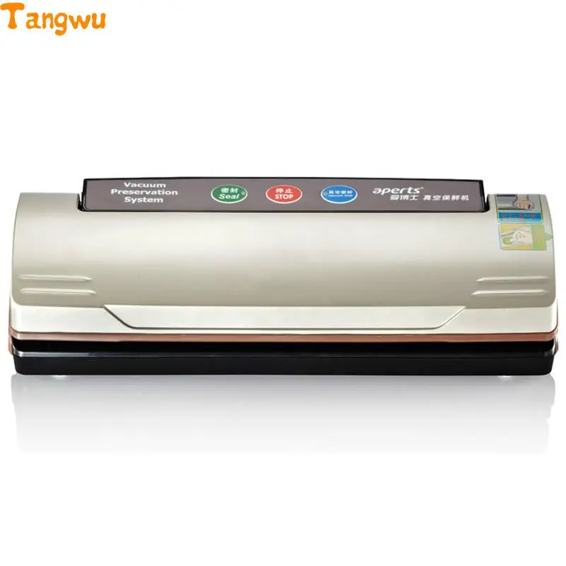 Free shipping automatic vacuum packaging machine household vacuum machine food machine small commercial vacuum sealing machine free shipping full automatic dry wet dual purpose small household vacuum sealing machine plastic commercial food packaging