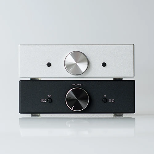 Finished Black Mini Fully Balanced Passive Preamp HiFi Pre