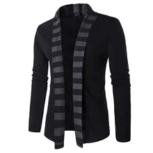 Пальто для зрелых мужчин, элегантный теплый мужской осенне-зимний свитер, кардиган, трикотажное пальто, куртка, Swea TW