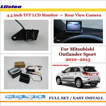 

Liislee For Mitsubishi Outlander Sport 2010~2015 Auto Back UP Camera + 4.3" Color LCD Monitor = 2 in 1 Rearview Parking System